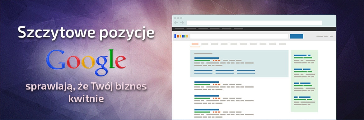 Infografika pokazująca wpływ wysokich pozycji w Google na biznes